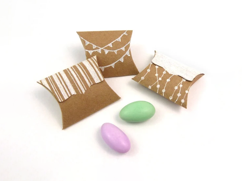 PILLOW CANDY BOXES